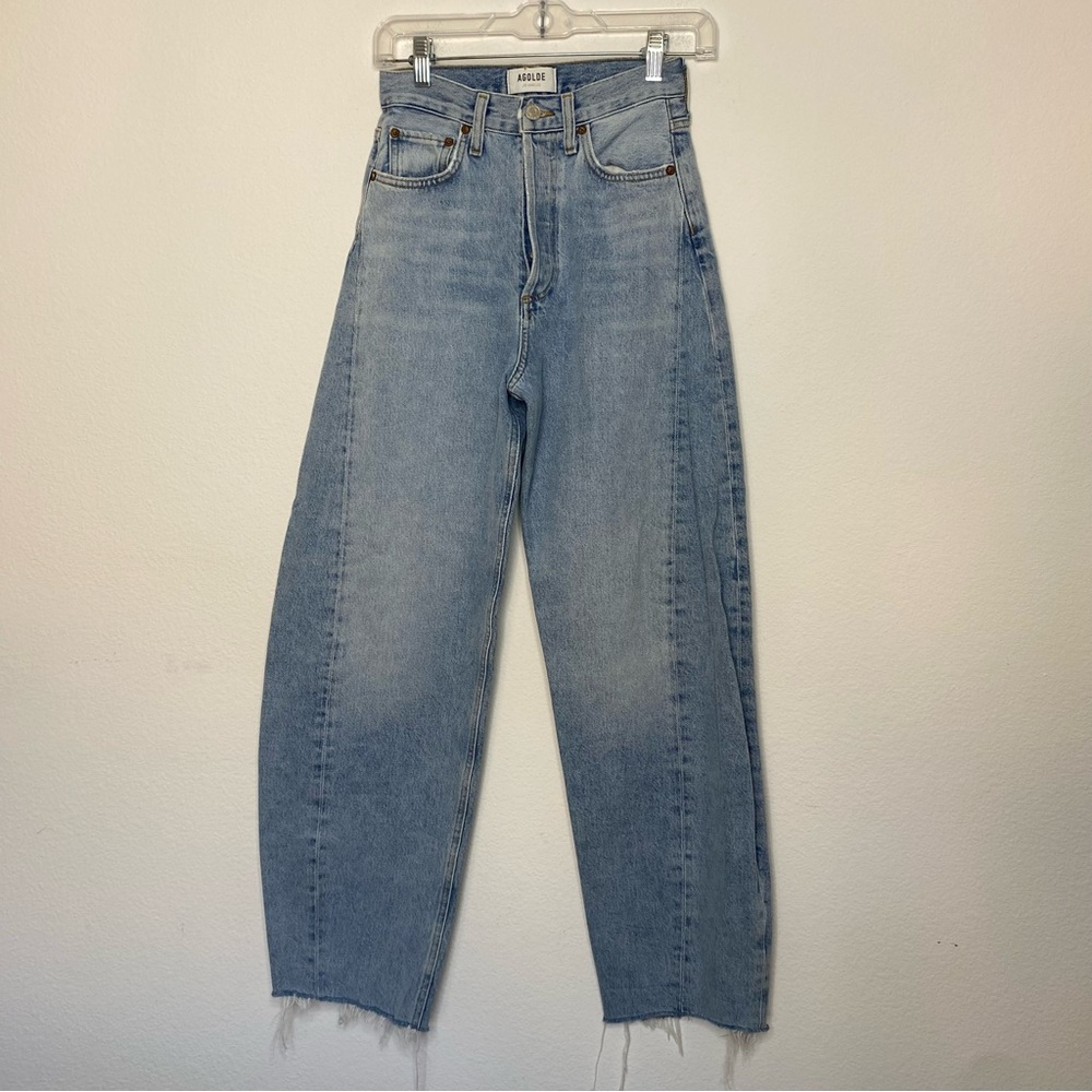 Agolde Luna Organic Cotton Barrel Leg Jeans - Picture 2 of 8